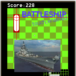 Battleship touch enabled screen shot