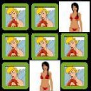 Pairs memory game for mobile phones