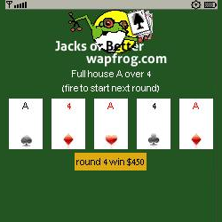 Jacks or Better poker free mobile game Jacks or Better poker screen capture